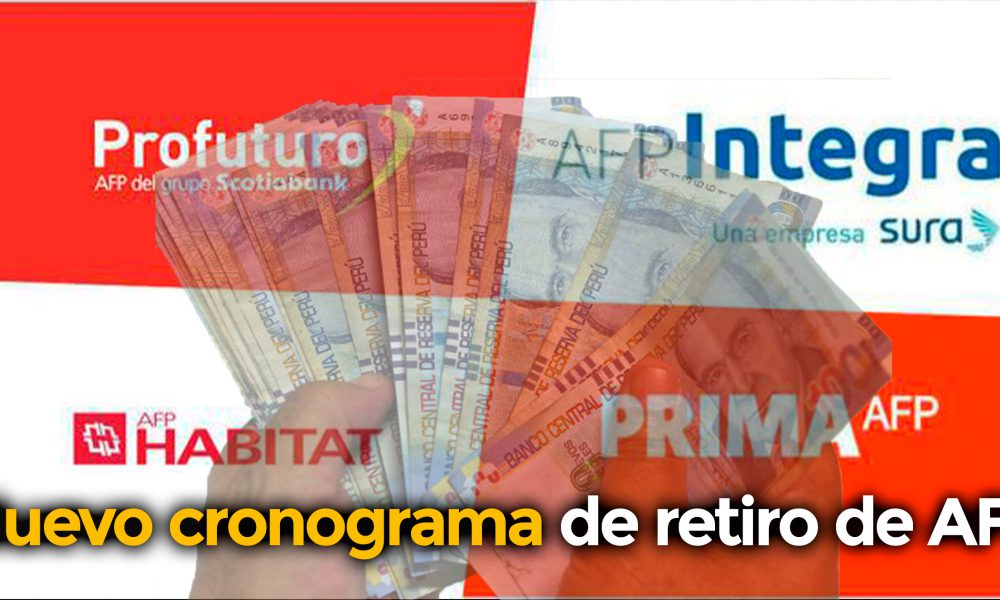 Publican Nuevo Cronograma Para Registrar Solicitud De Retiro De S