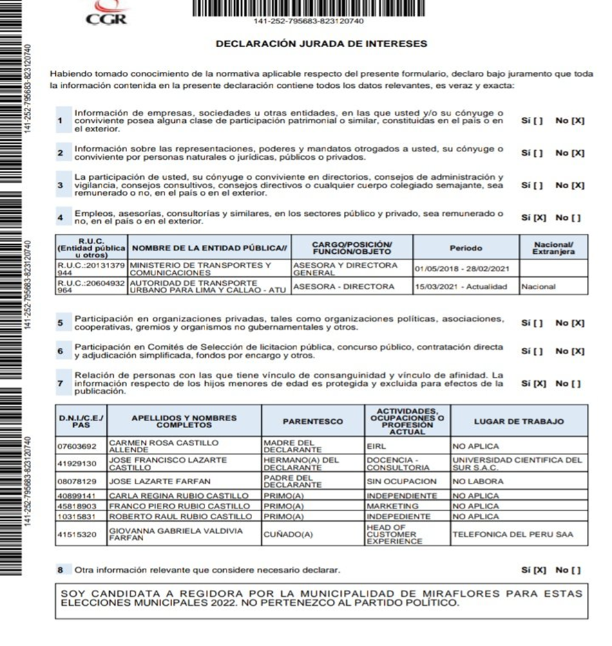 Odebrecht Actual Ministra De Transportes Posee M S De Mil Acciones A